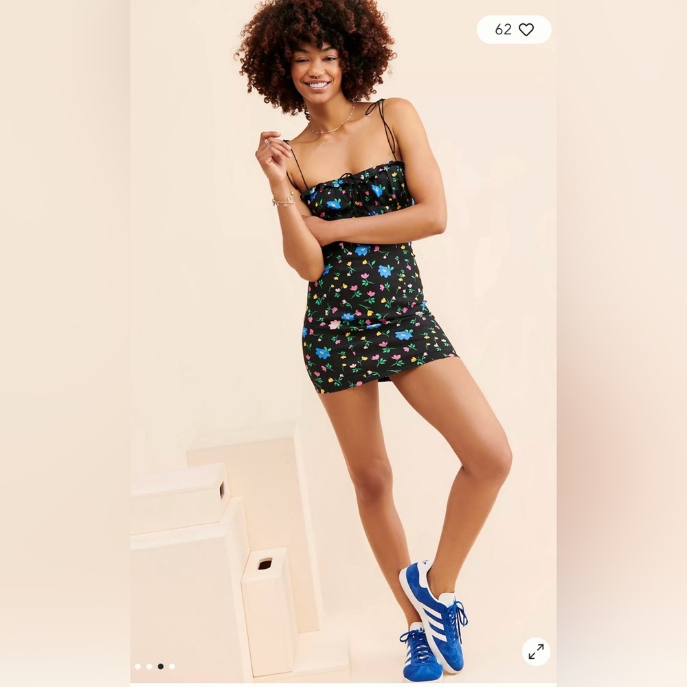 Free People X For Love & Lemons Robin Mini Dress - Picture 4 of 6